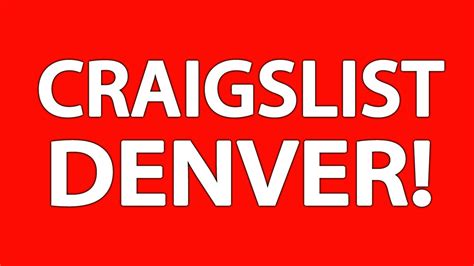 craigs list denver